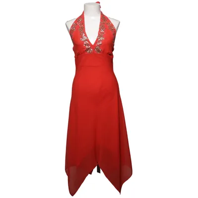 Halterneck dress (Red) from Bay Polyester