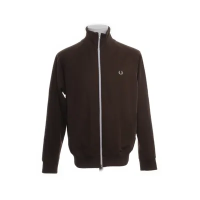 Trainingsjack (Bruin) van Fred Perry Katoen, Polyester