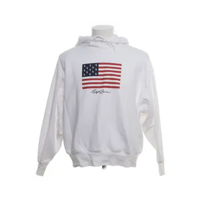 Huvtröja (Vit) från Polo Ralph Lauren Bomull, Polyester