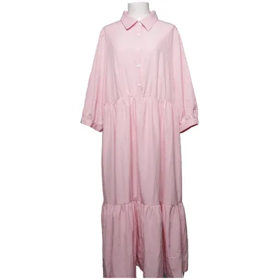 Maxi dress (Pink) from Shein Curve Elastane, Polyester
