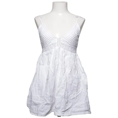Klänning (Vit) från Pull & Bear Bomull, Polyester
