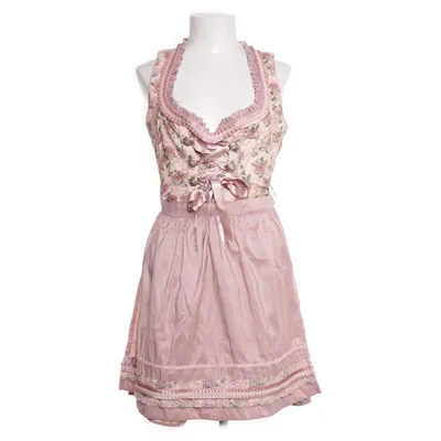 Dirndl (Beige, Multicolored) from Fuchs Trachtenmoden Cotton
