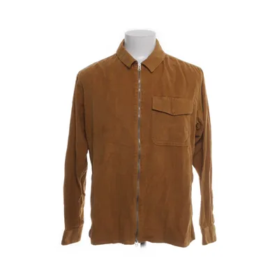 Overshirt (Brown) from Schnayderman's Cotton, Elastane, Modal