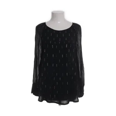 Blouse (Zwart, Zilver) van Rich & Royal Metallvezel, Polyester, Viscose