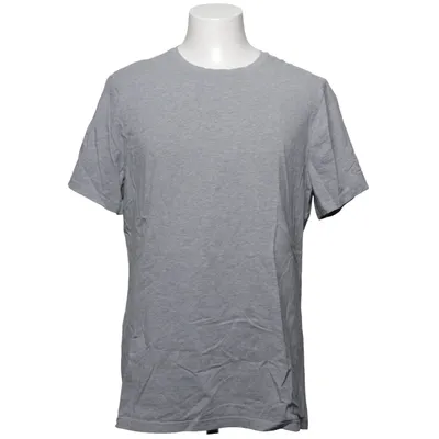 T-shirt (Grijs) van Bread & Boxers Katoen, Elastaan