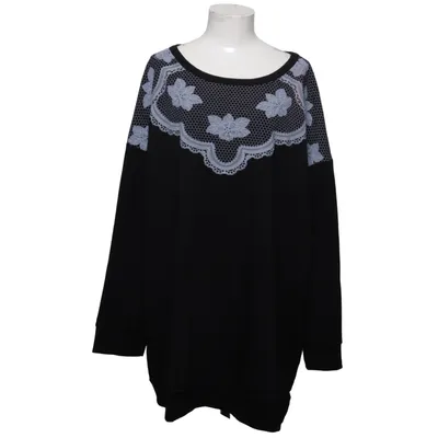 Sweater (Sort, Hvid) fra Yours Elastan, Polyester