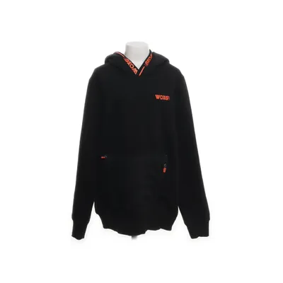 Hoodie (Black, Orange) from Woxo 720° Cotton, Polyester