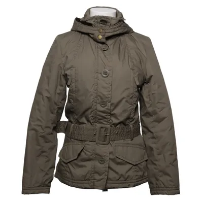 Jacka (Grön) från H&M Bomull, Polyester
