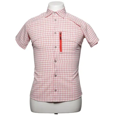 Kortärmad skjorta (Röd, Vit) från Haglöfs Polyester, Viskos