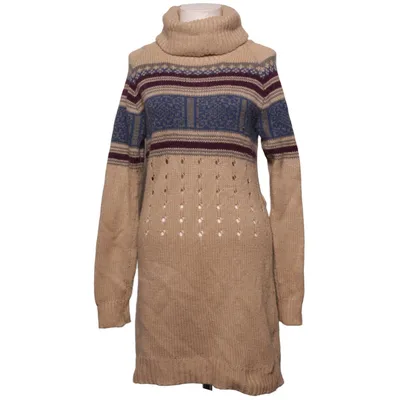 Jurk met col (Beige, Blauw, Lila) van ONLY Love Collection Polyamide, Wol