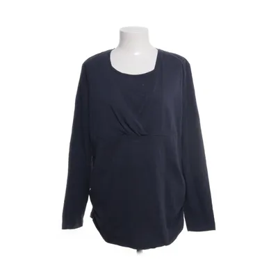 Nursing sweater (Blue) from Bellybutton Cotton, Elastane