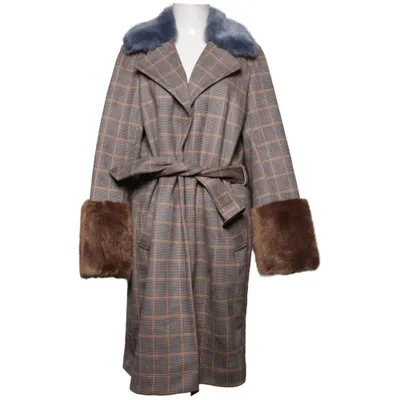 Manteau (Beige, Marron, Bleu) de Coster Copenhagen Élasthane, Polyester