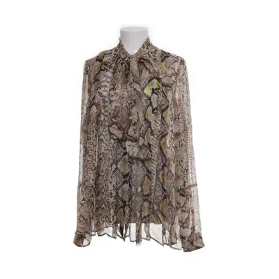 Knytblus (Brun, Flerfärgad) från Just Cavalli Silke