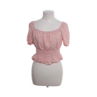 Crop top (Roze, Wit) van Chiquelle