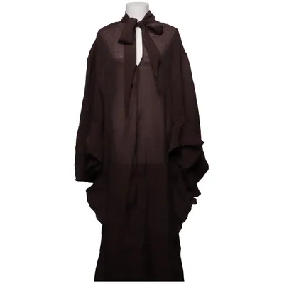 Långklänning (Brun) från H&M Edition Lyocell, Polyester
