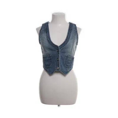 Spijker gilet (Blauw) van Colours Of The World