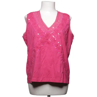 Top (Roze) van Kello Katoen, Elastaan