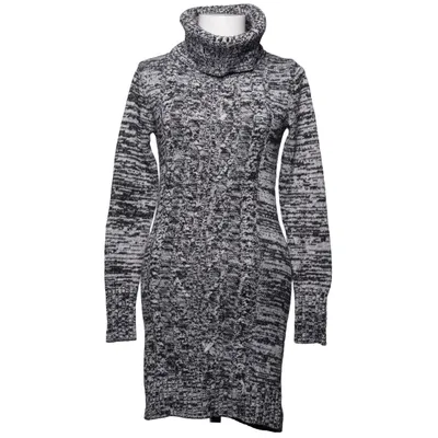 Turtleneck dress (Black, White, Gray) from G by Guess Acrylic, Cotton, Polyester
