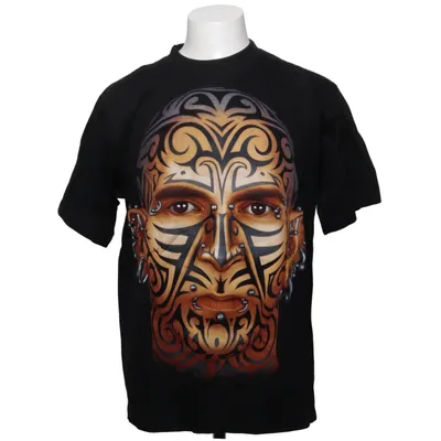 T-shirt (Svart, Flerfärgad) från Rock Eagle Bomull