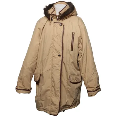 Parkas (Beige) från Comfort Fashion Bomull, Polyester