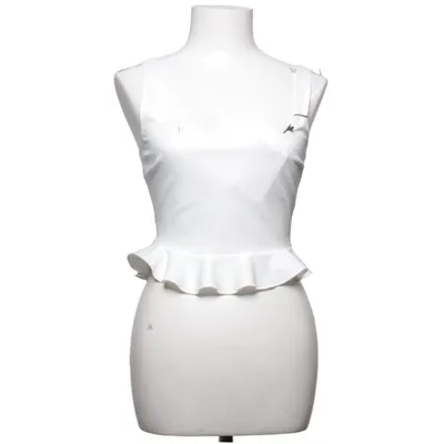 Tanktop (Wit) van NLY One Elastaan, Polyester