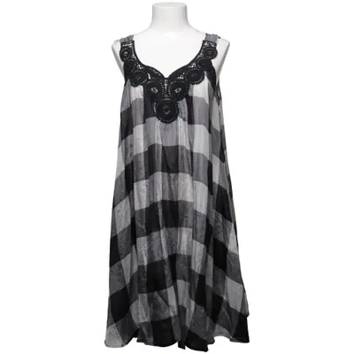 Robe (Noir, Blanc, Gris) de Graumann Soie