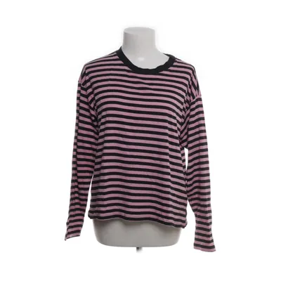 Langærmet t-shirt (Sort, Lilla) fra Monki Bomuld, Modal