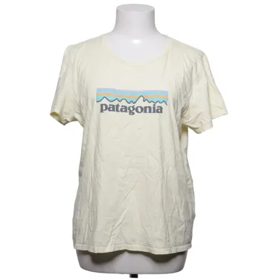 T-shirt (Beige, Flerfärgad) från Patagonia Ekologisk bomull