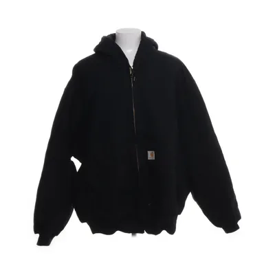 Gevoerde spijkerjas (Zwart) van Carhartt Katoen, Nylon, Polyester