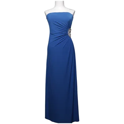 Avondjurk (Blauw) van KDK London Elastaan, Polyester