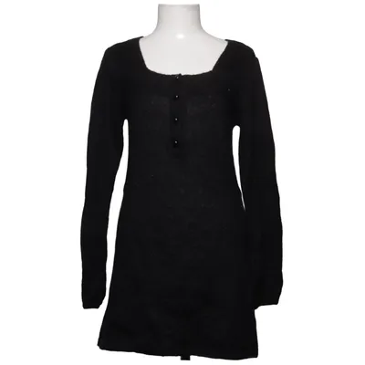 Dress (Black) from BZR by Bruuns Bazaar Acrylic, Mohair, Polyamide
