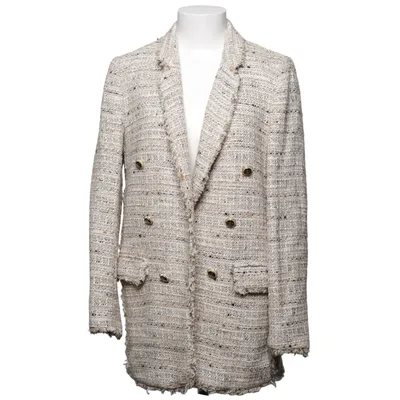 Blazer (Beige, Multicolore) de Zara Basic Acétate