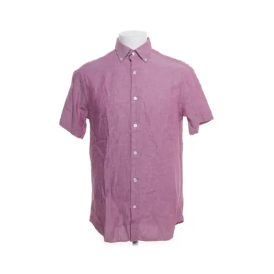 Korte mouwen shirt (Roze) van Charles Tyrwhitt Katoen, Linnen
