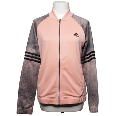 Træningsjakke (Pink, Grå) fra Adidas Bomuld, Polyester