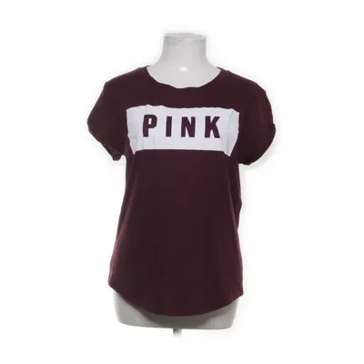 T-shirt (Rosa, Vit) från Pink Victoria's Secret Bomull, Polyester