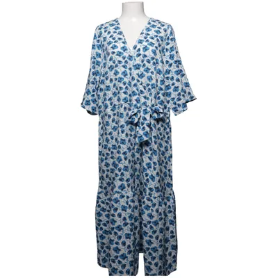 Jurk (Blauw, Wit) van Ellos Polyester