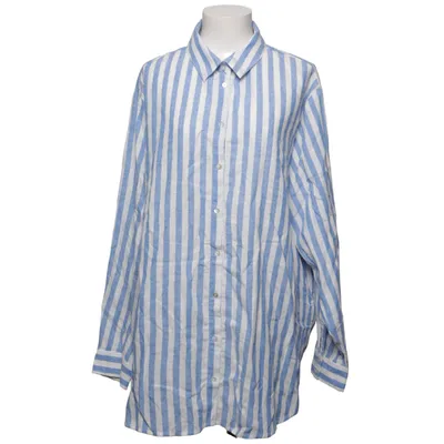 Shirt (Blauw, Wit) van Indiska Linnen, Lyocell