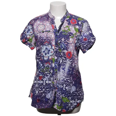 Chemise à manches courtes (Bleu, Multicolore) de Milano Italy Coton