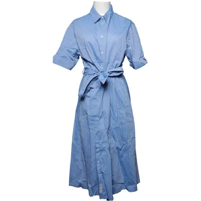 Shirt dress (Blue) from Woolrich Cotton