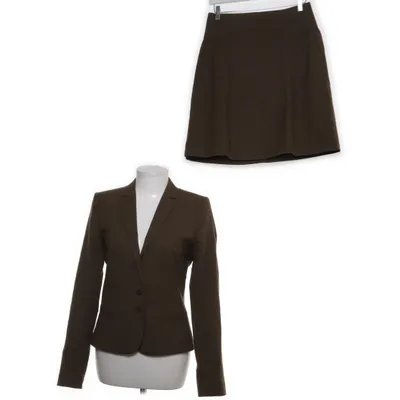 Dräkt (Brun) från Hugo Boss Elastan, Ull