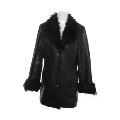 Leren jack (Zwart) van Gipsy by Mauritius Leer, Polyester