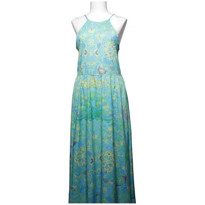 Maxi dress (Blue, Multicolored)