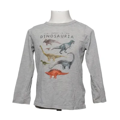 T-shirt à manches longues (Gris) de Kelzuki x H&M Coton, Polyester