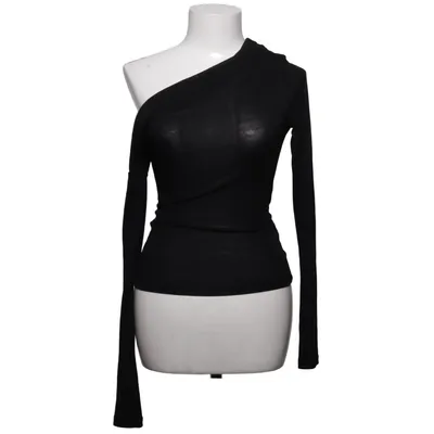 Lange mouwen shirt (Zwart) van Nelly Elastaan, Polyester, Viscose