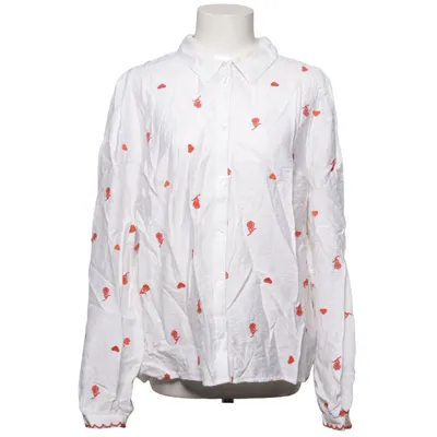 Shirt (White, Red) from Cream Polyamide, Viscose