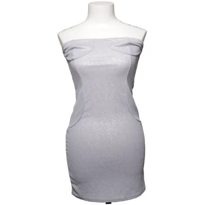 Robe de cocktail (Argent) de Glamorous Collection Élasthane, Polyester