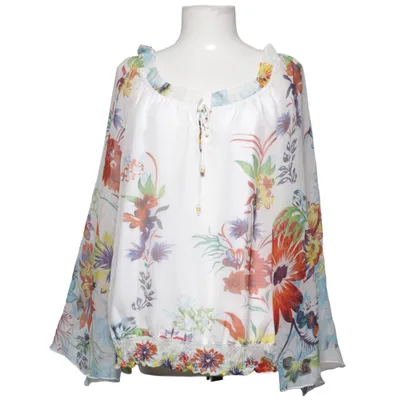 Bluse (Weiß, Mehrfarbig) von Qed London Polyester