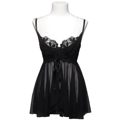 Negligé (Zwart) van Victoria's Secret Elastaan, Polyamide, Polyester