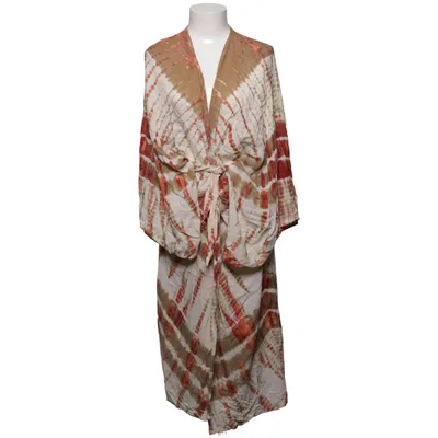 Kimono (Beige, Red, Brown) from Coconut Milk Viscose