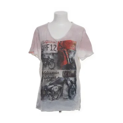 T-shirt (Blanc, Multicolore) de Key Largo Coton